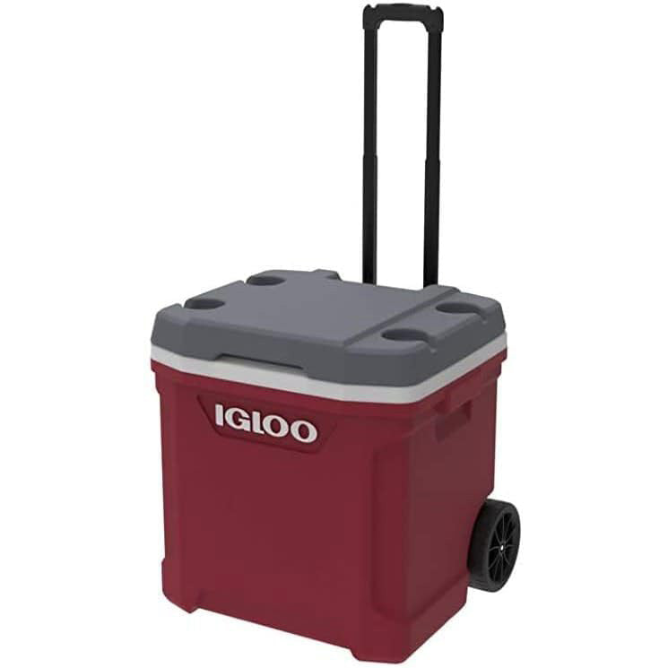 Nevera portátil con Ruedas 28 litros IGLOO LATITUDE 30 ROLLER Roja